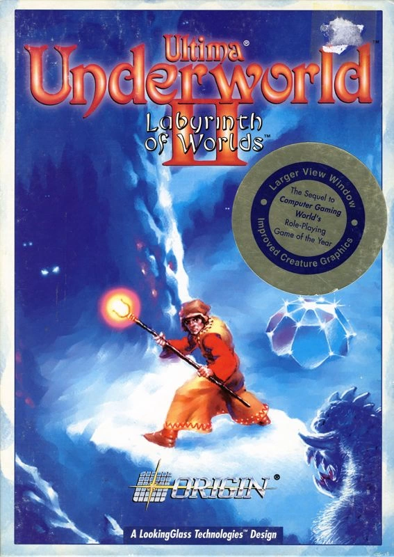 Capa do jogo Ultima Underworld II: Labyrinth of Worlds
