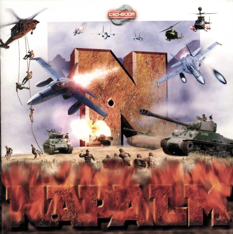 Capa do jogo Napalm: The Crimson Crisis