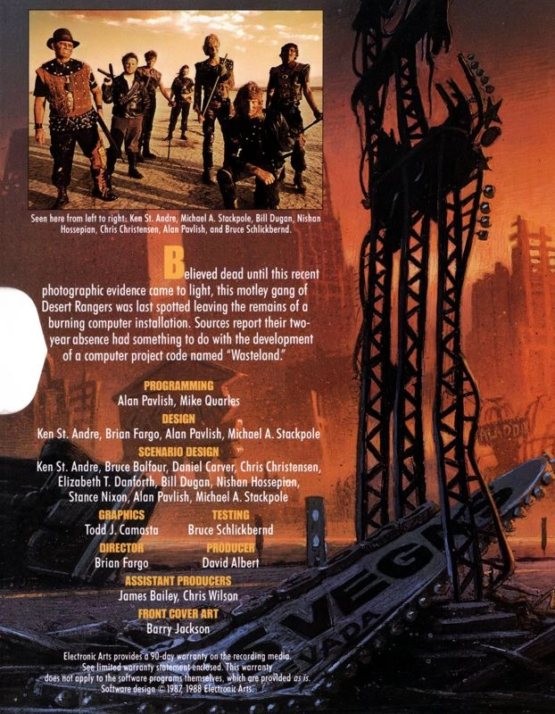Capa do jogo Wasteland