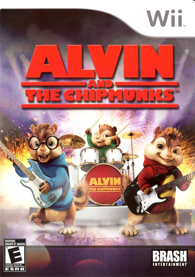 Capa do jogo Alvin and the Chipmunks