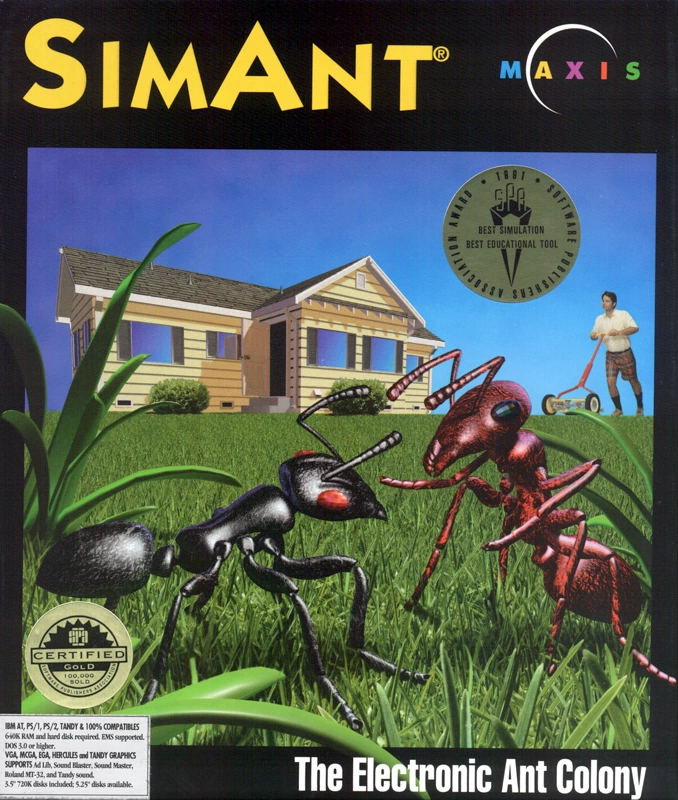 Capa do jogo SimAnt