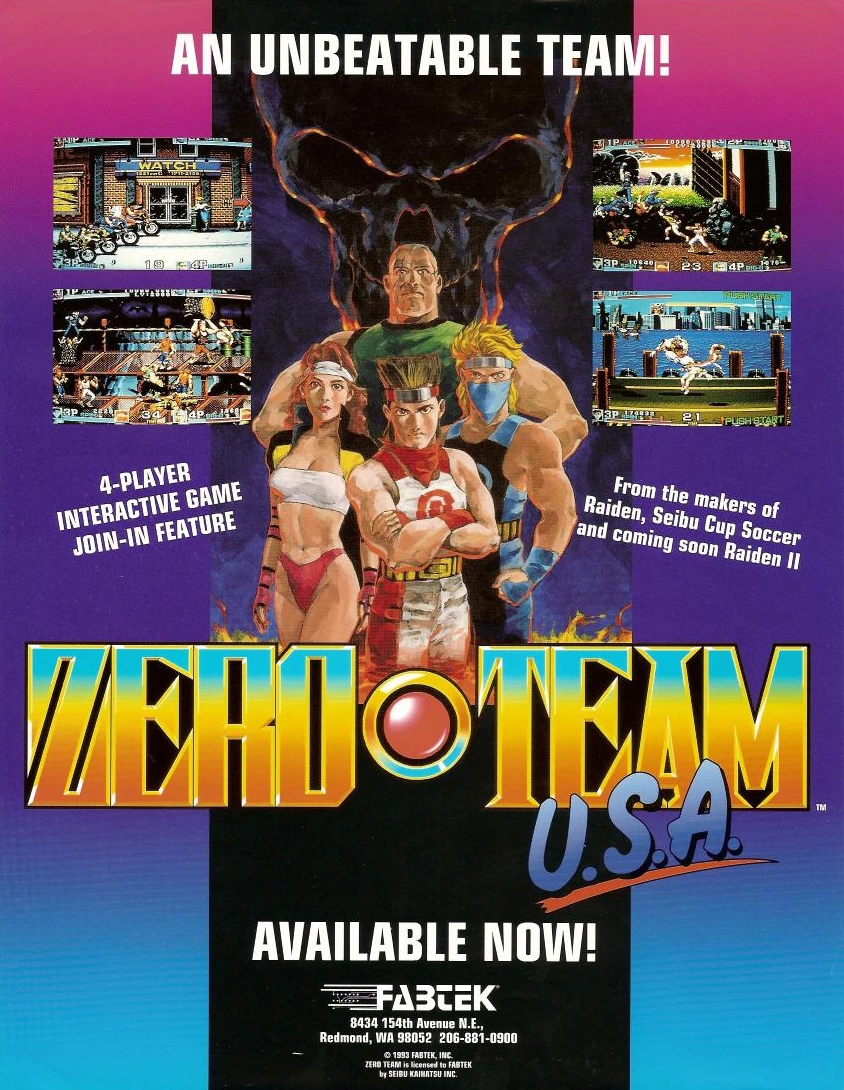 Capa do jogo Zero Team
