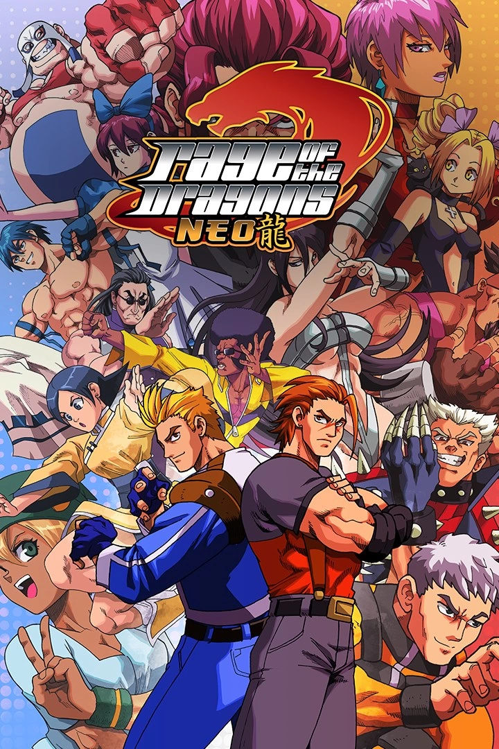 Capa do jogo Rage of the Dragons NEO