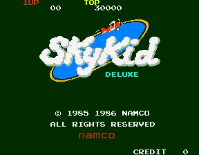 Capa do jogo Sky Kid Deluxe