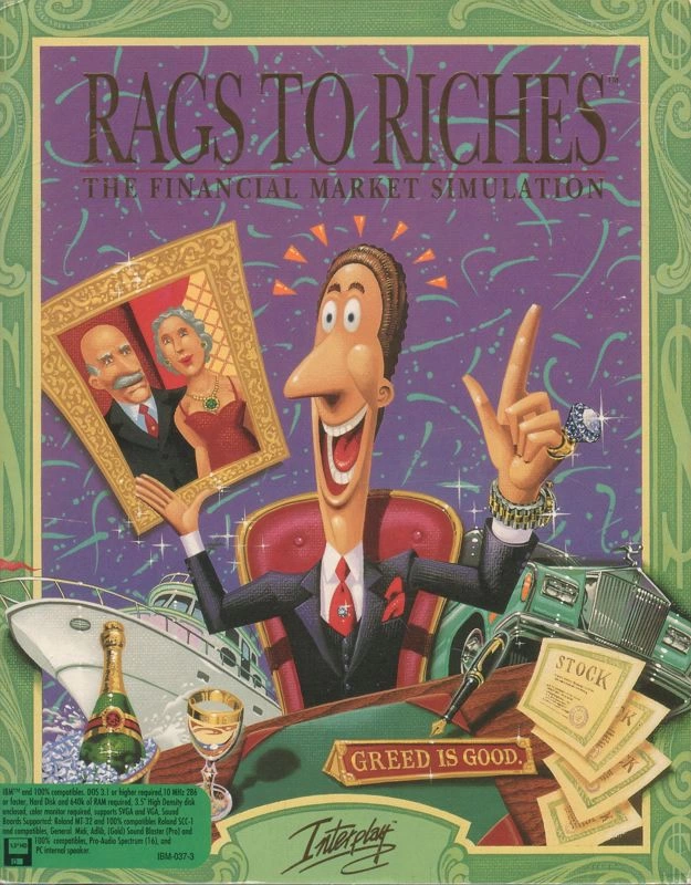 Capa do jogo Rags to Riches: The Financial Market Simulation