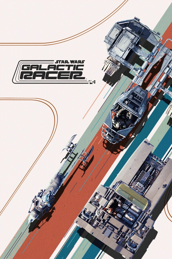 Capa do jogo Star Wars: Galactic Racer