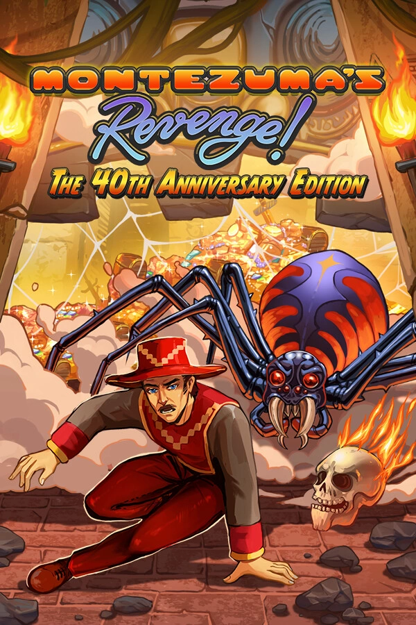 Capa do jogo Montezumas Revenge - The 40th Anniversary Edition