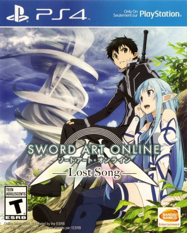 Capa do jogo Sword Art Online: Lost Song