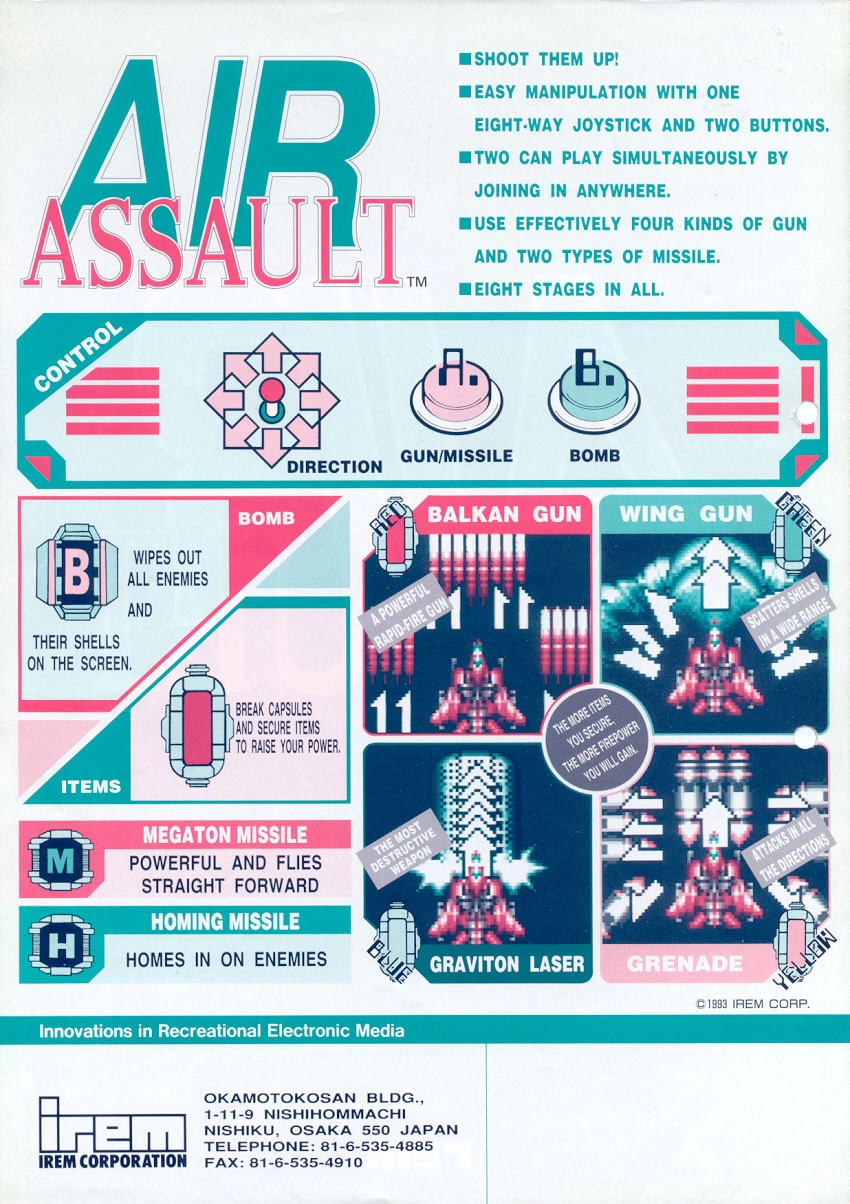 Capa do jogo Air Assault