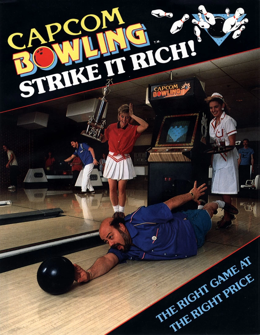 Capa do jogo Capcom Bowling
