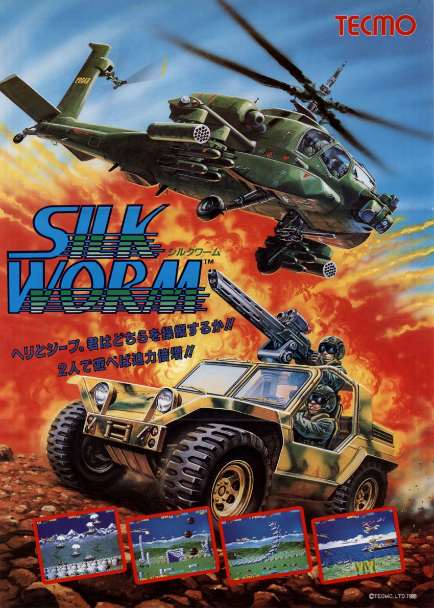 Capa do jogo Silkworm