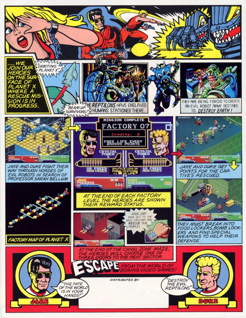 Escape from the Planet of the Robot Monsters cover
