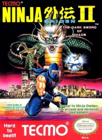 Cover of Ninja Gaiden II: The Dark Sword of Chaos