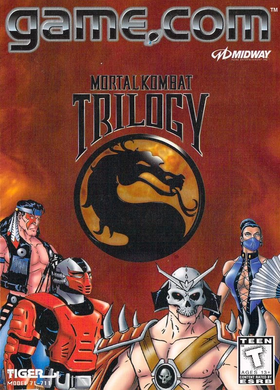 Capa do jogo Mortal Kombat Trilogy