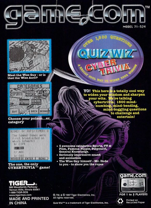Capa do jogo Quiz Wiz: Cyber Trivia