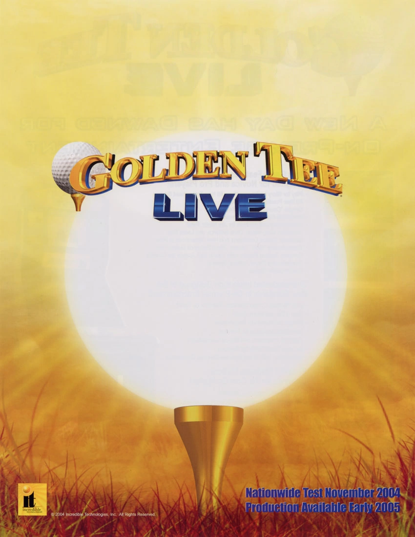 Capa do jogo Golden Tee Live