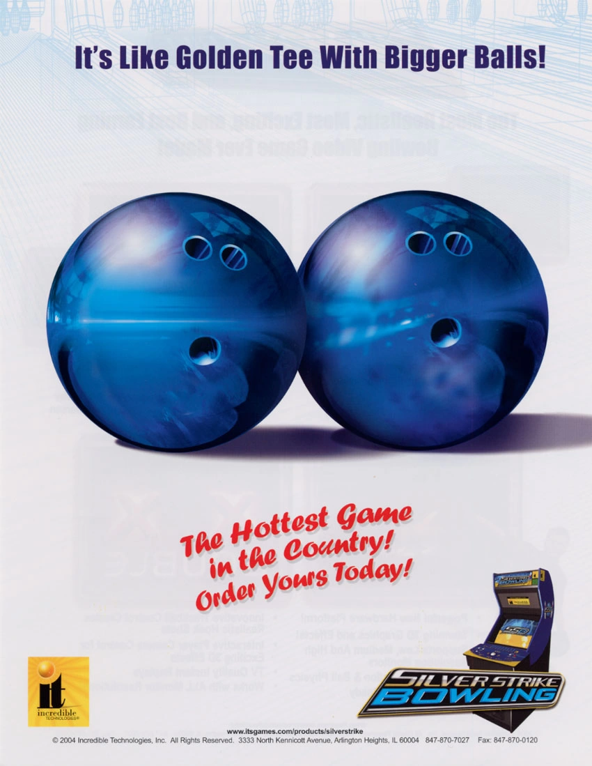 Capa do jogo Silver Strike Bowling