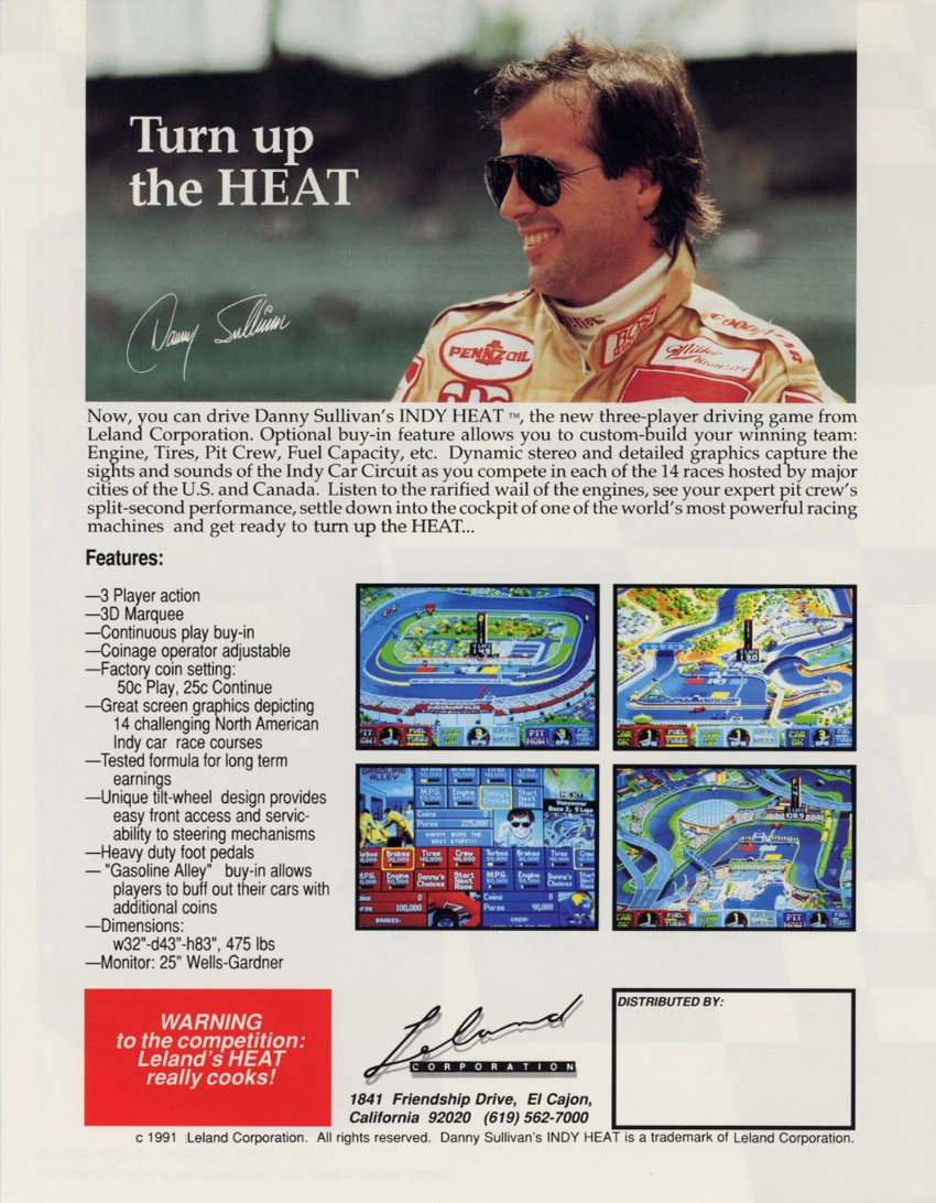 Danny Sullivans Indy Heat cover