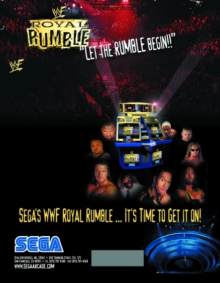 Capa do jogo WWF Royal Rumble