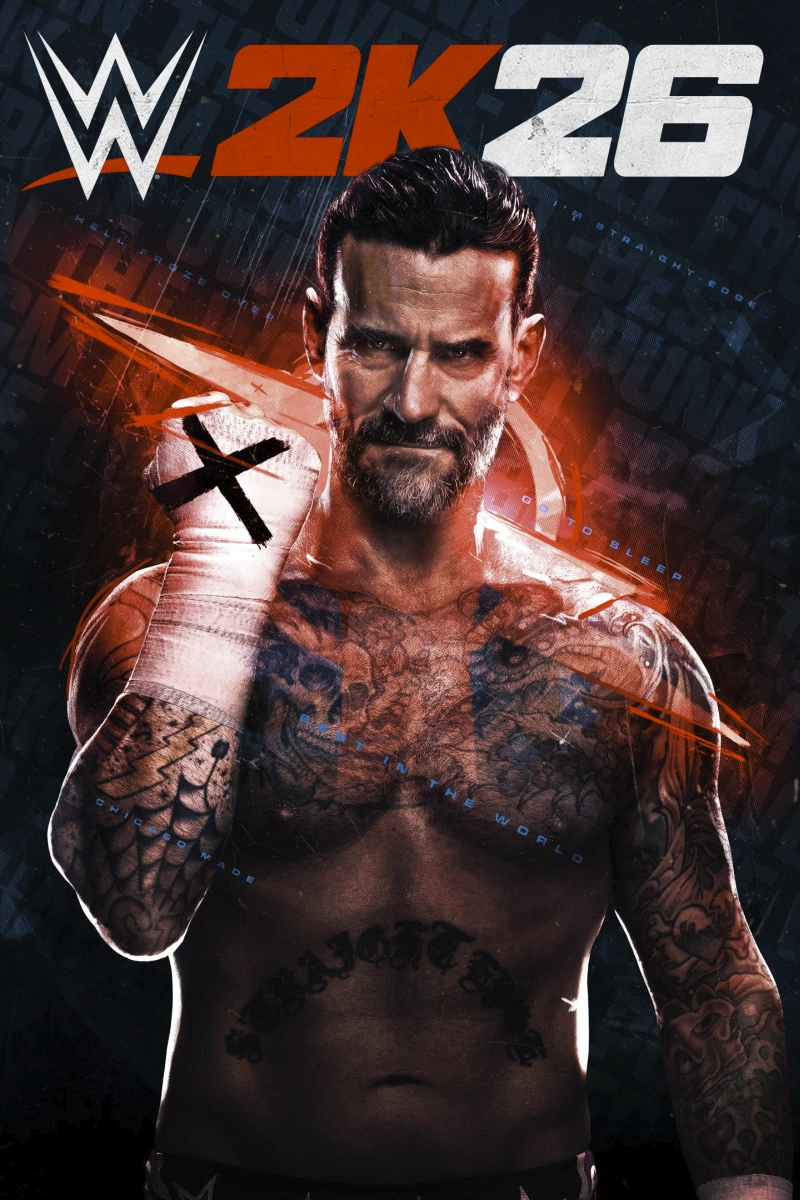 Capa do jogo WWE 2K26