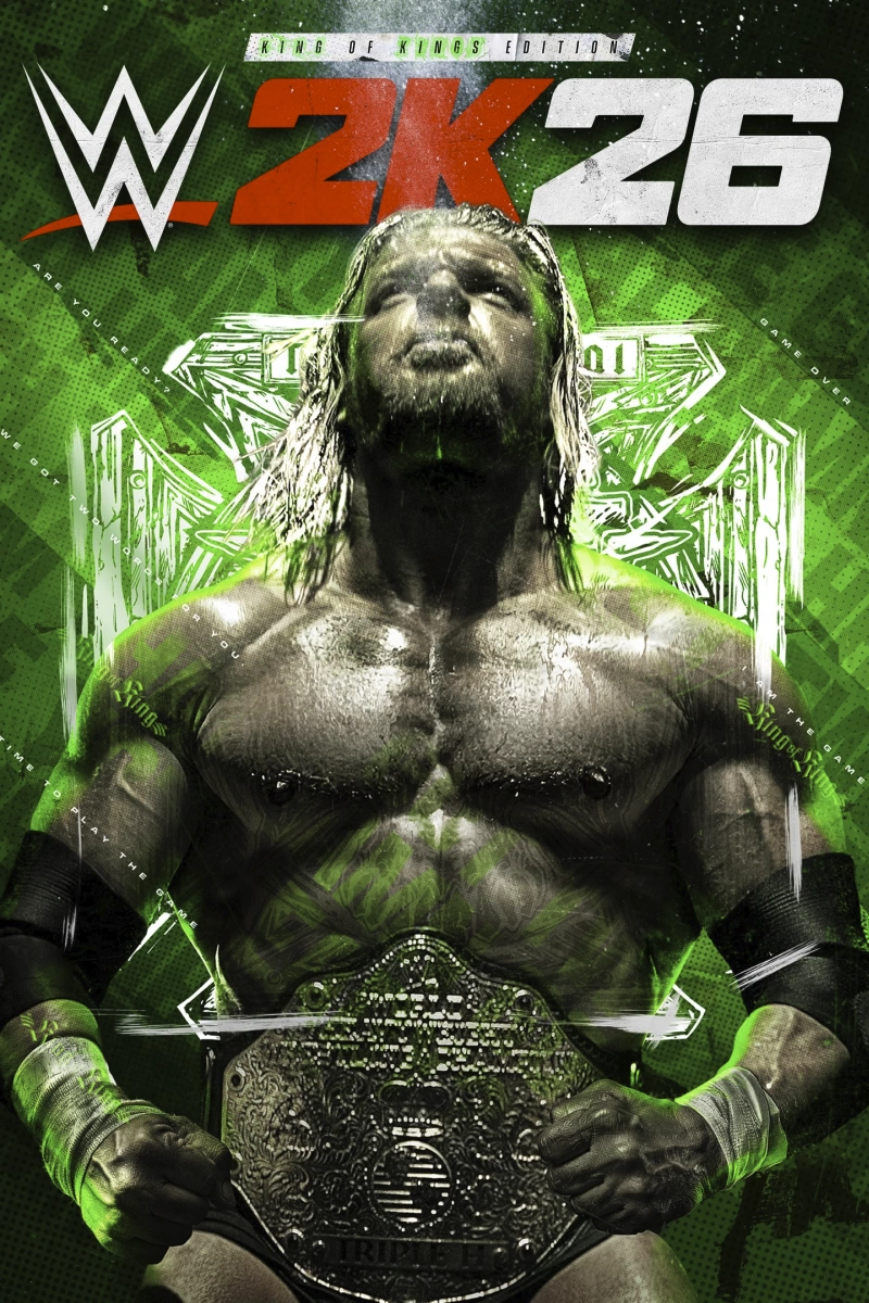 Capa do jogo WWE 2K26