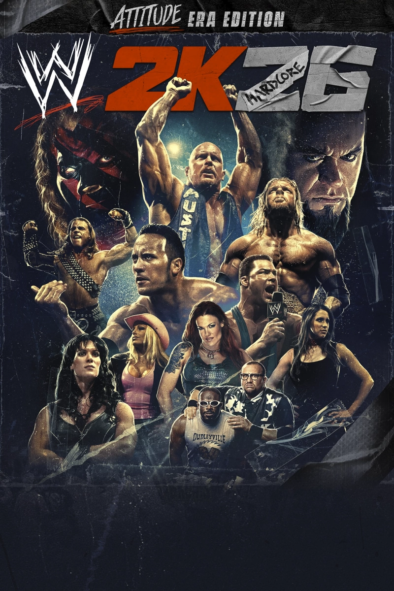 Capa do jogo WWE 2K26