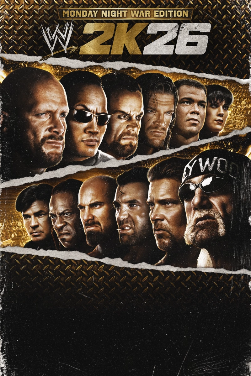 Capa do jogo WWE 2K26