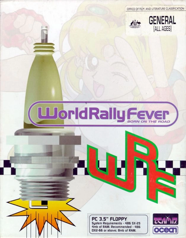 Capa do jogo World Rally Fever: Born on the Road