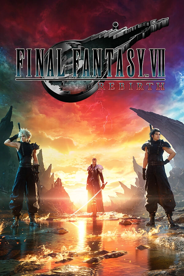 Capa do jogo Final Fantasy VII Rebirth