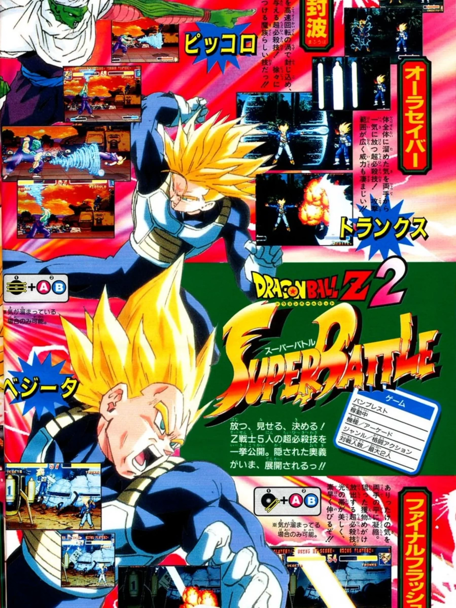 Capa do jogo Dragon Ball Z 2: Super Battle