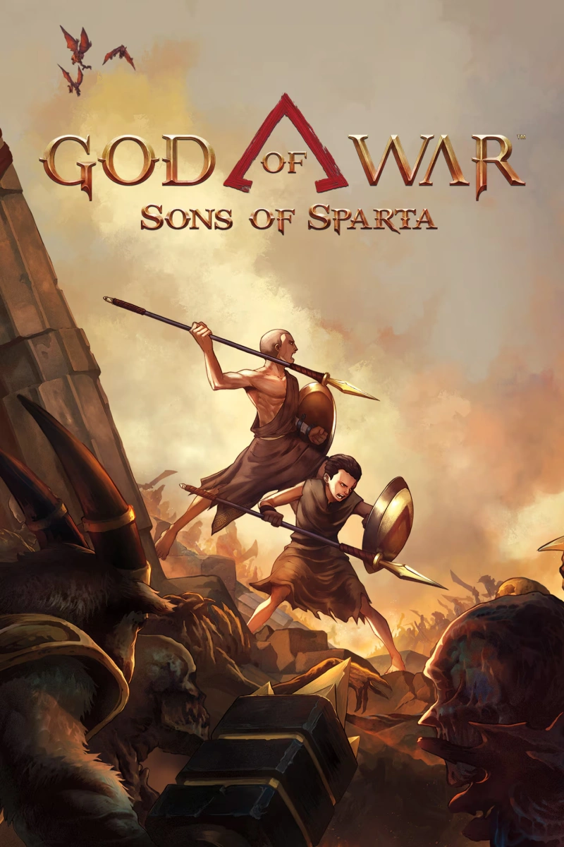 Capa do jogo God of War Sons of Sparta