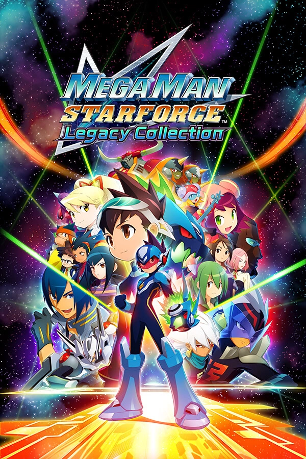 Capa do jogo Mega Man Star Force Legacy Collection