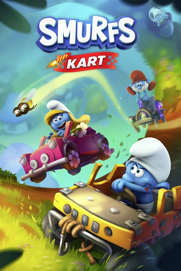 Capa do jogo Smurfs Kart