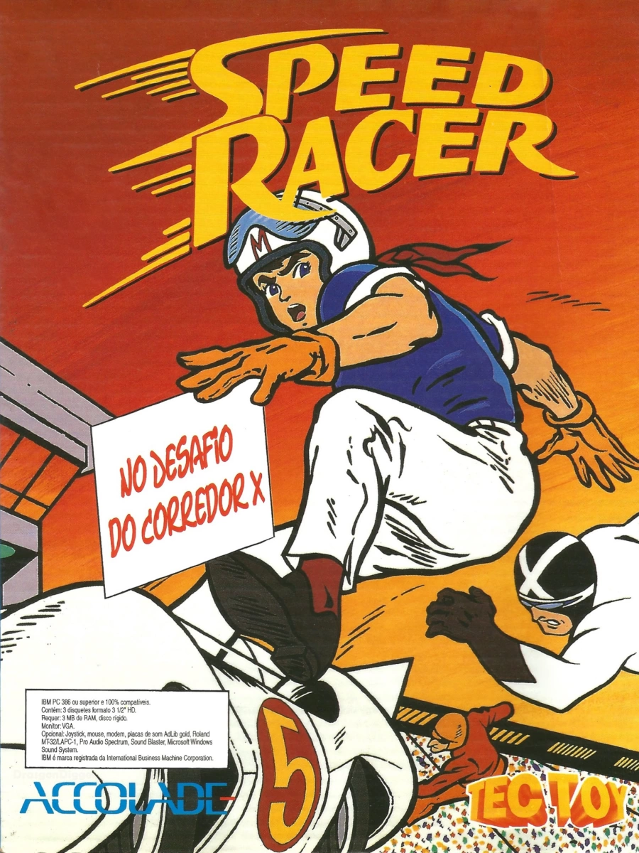 Speed Racer Gameboy Speed Racer in The Challenge of Racer X for PC (1993)