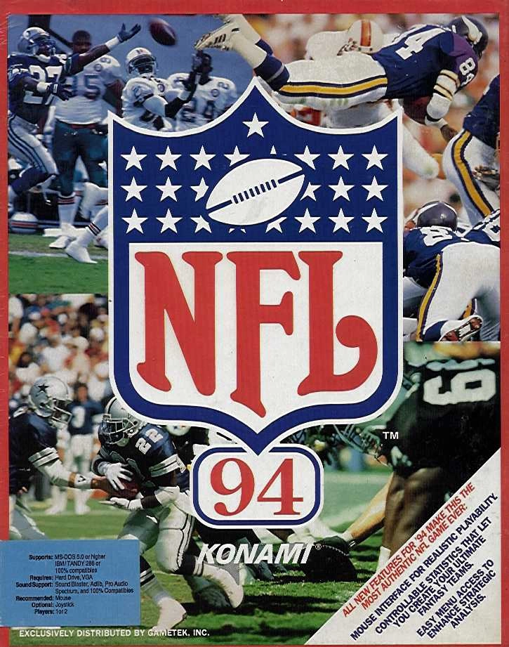 Capa do jogo NFL 94