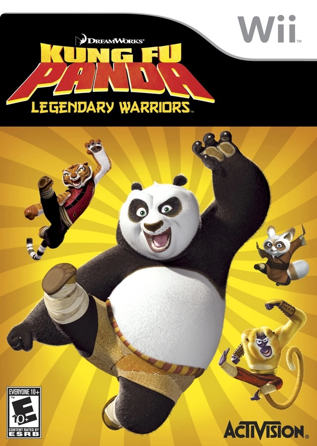 Capa do jogo Kung Fu Panda: Legendary Warriors