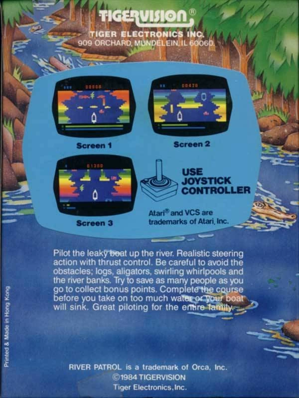 Capa do jogo River Patrol