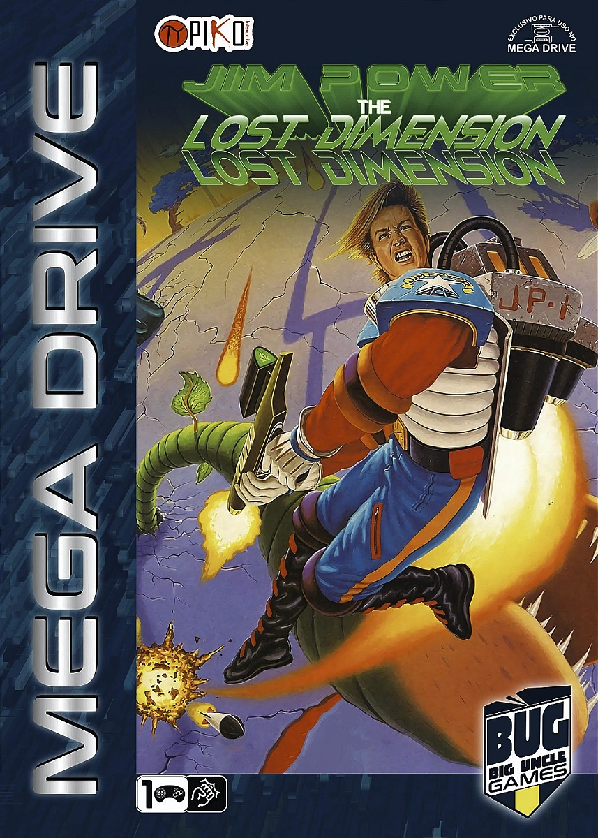 Capa do jogo Jim Power: The Lost Dimension in 3-D