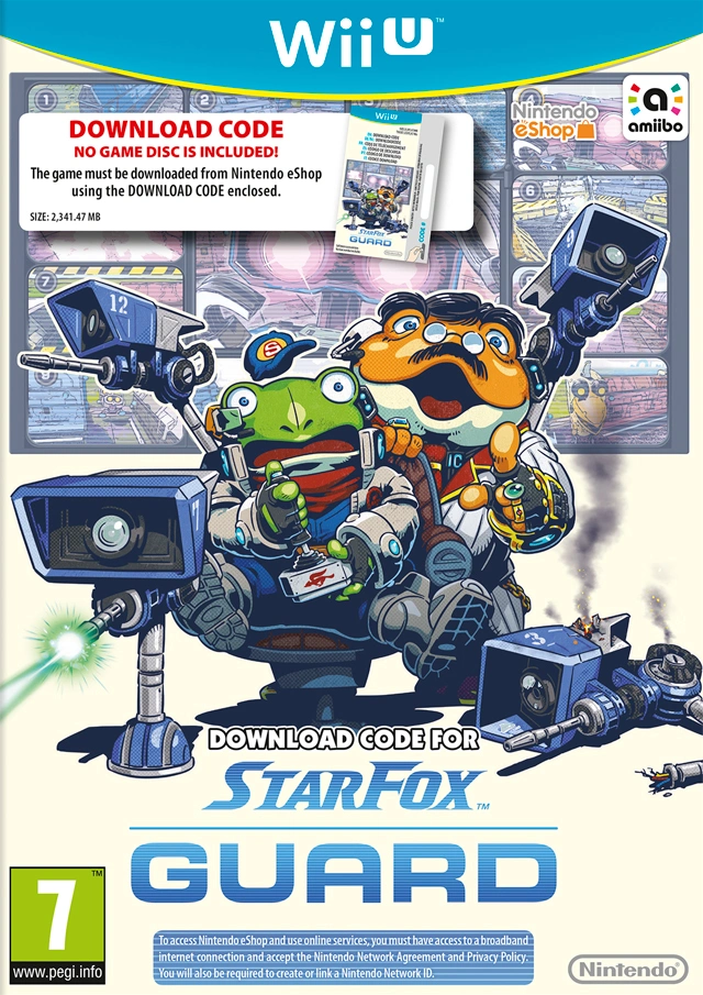 Capa do jogo Star Fox Guard