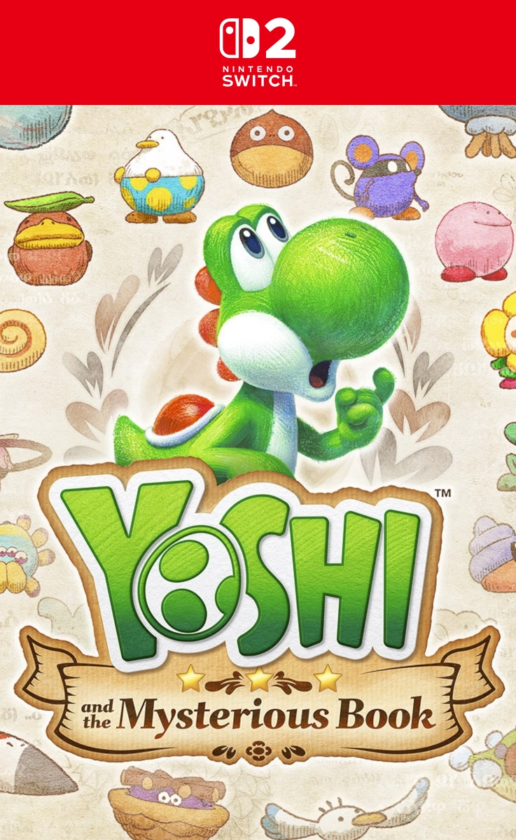 Capa do jogo Yoshi and the Mysterious Book