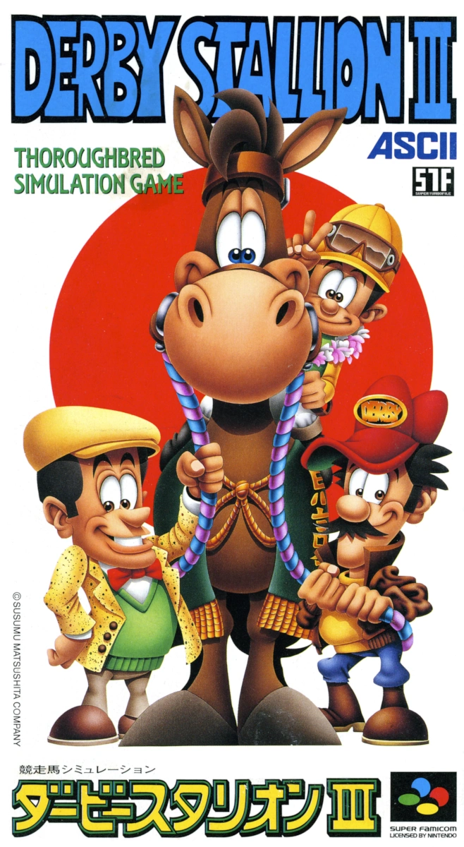 Capa do jogo Derby Stallion III