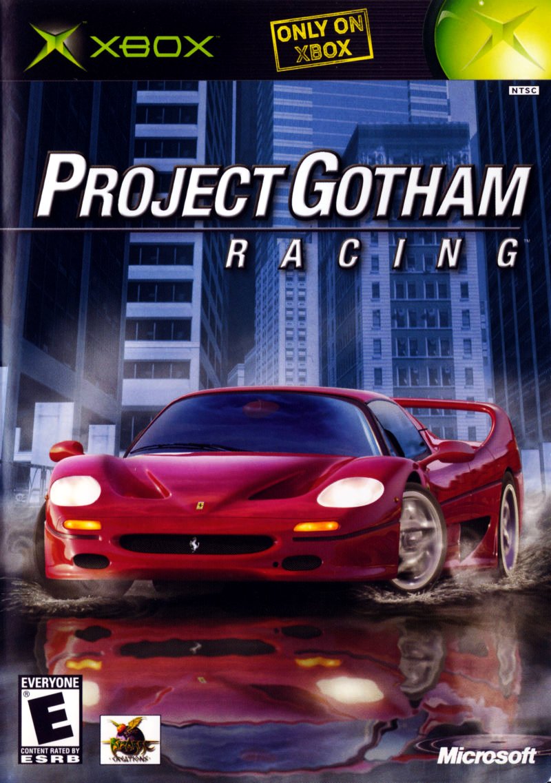 Capa do jogo Project Gotham Racing