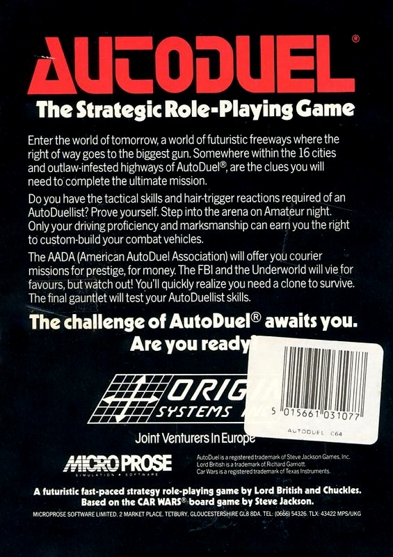 AutoDuel cover