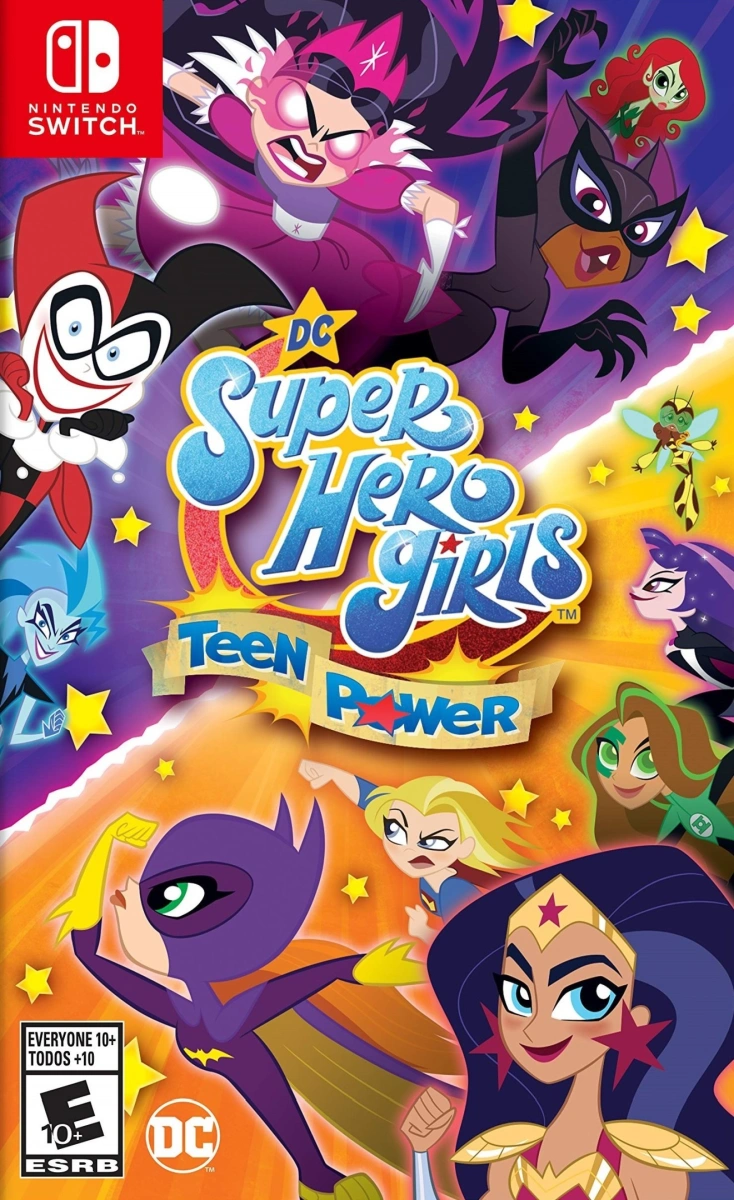 Capa do jogo DC Super Hero Girls: Teen Power