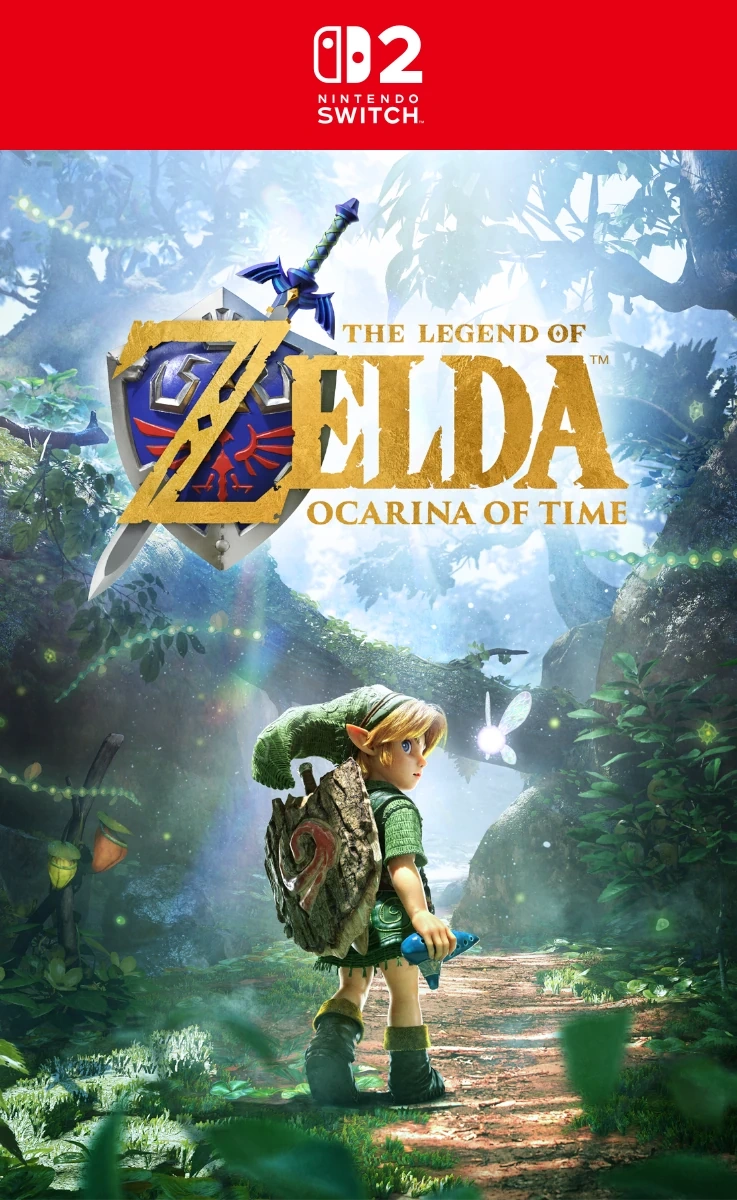 Capa do jogo The Legend of Zelda: Ocarina of Time