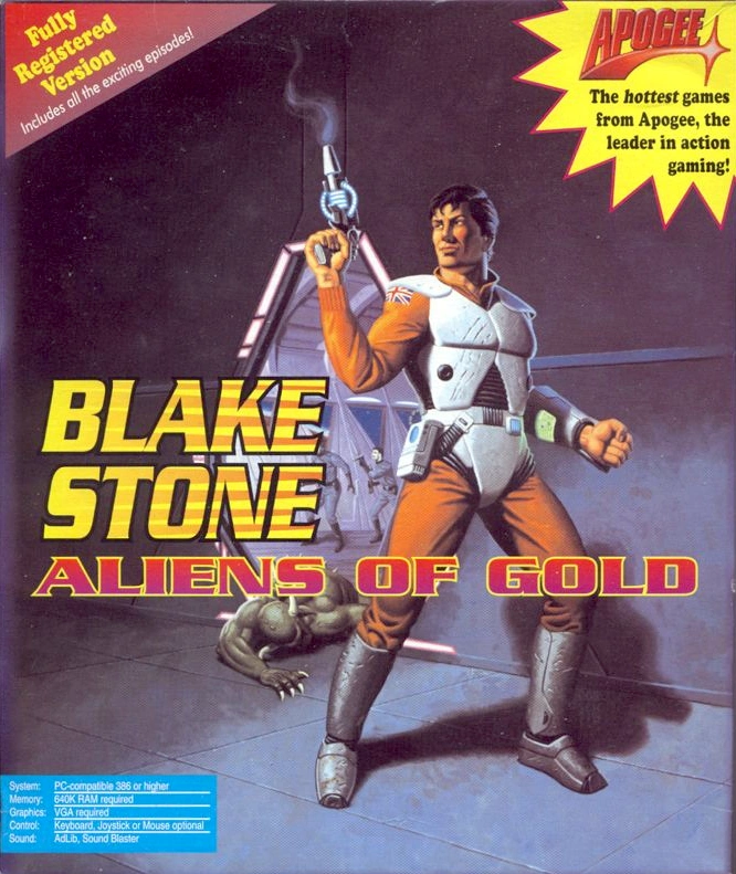 Capa do jogo Blake Stone: Aliens of Gold