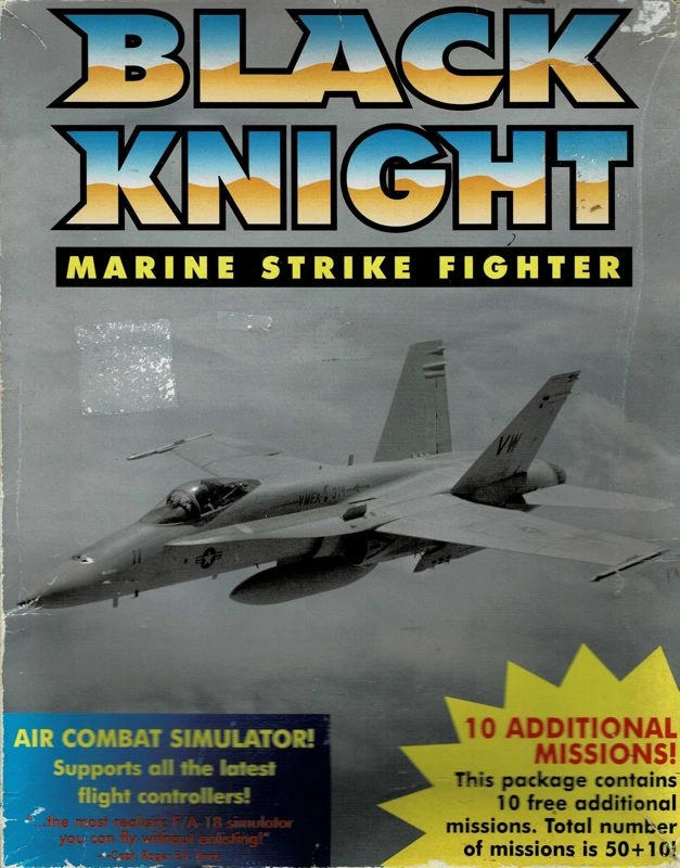 Capa do jogo Black Knight: Marine Strike Fighter