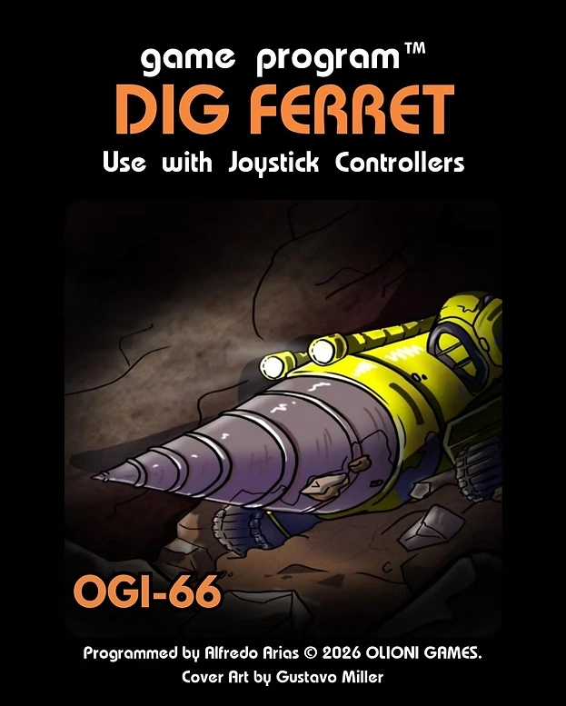 Capa do jogo Dig Ferret