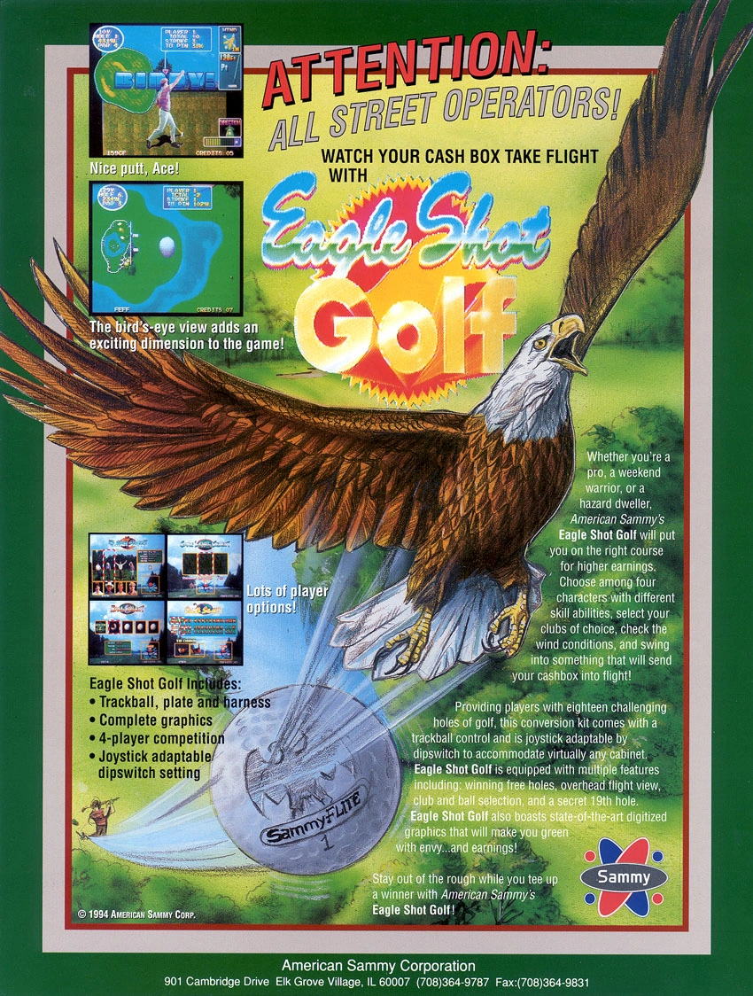 Capa do jogo Eagle Shot Golf