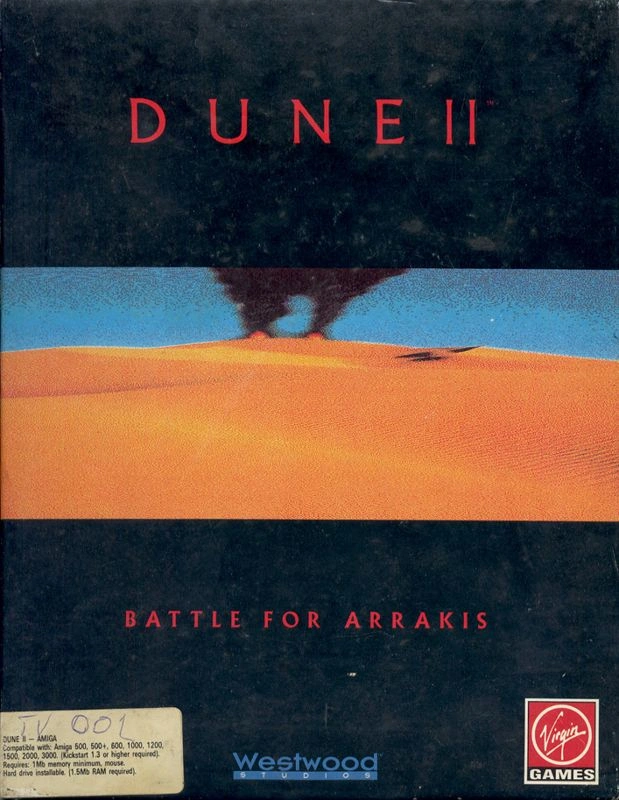 Capa do jogo Dune II: The Building of a Dynasty